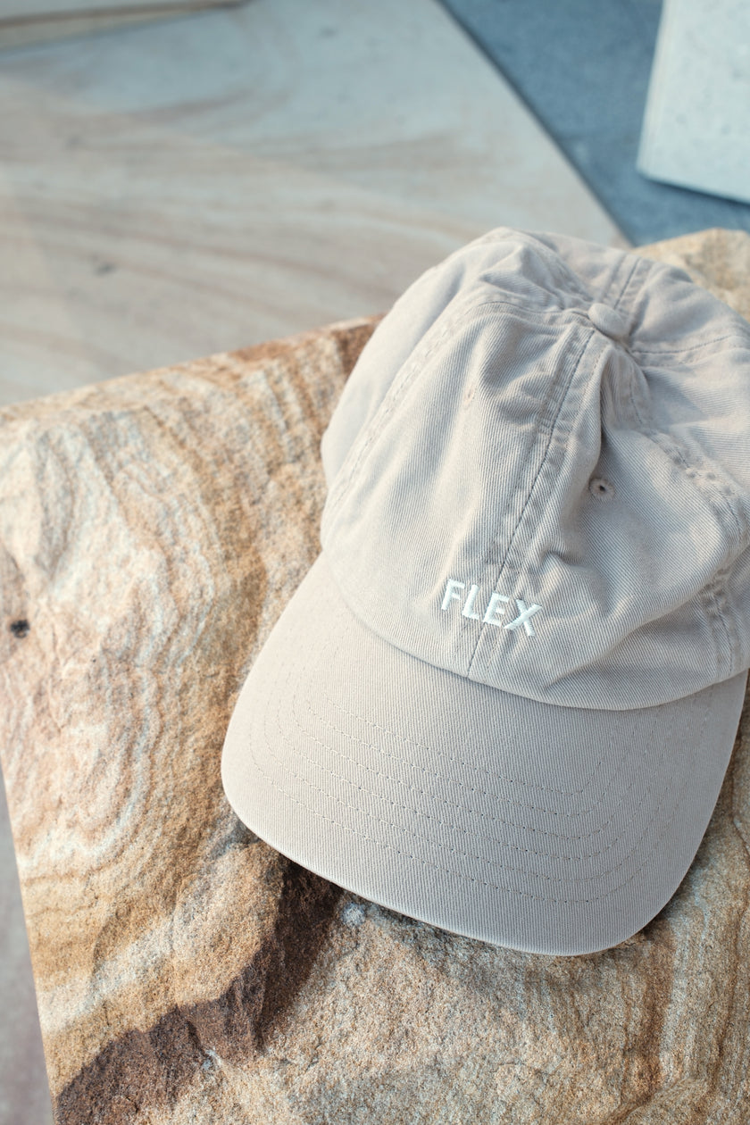 NANO ARC LOGO CAP ECRU