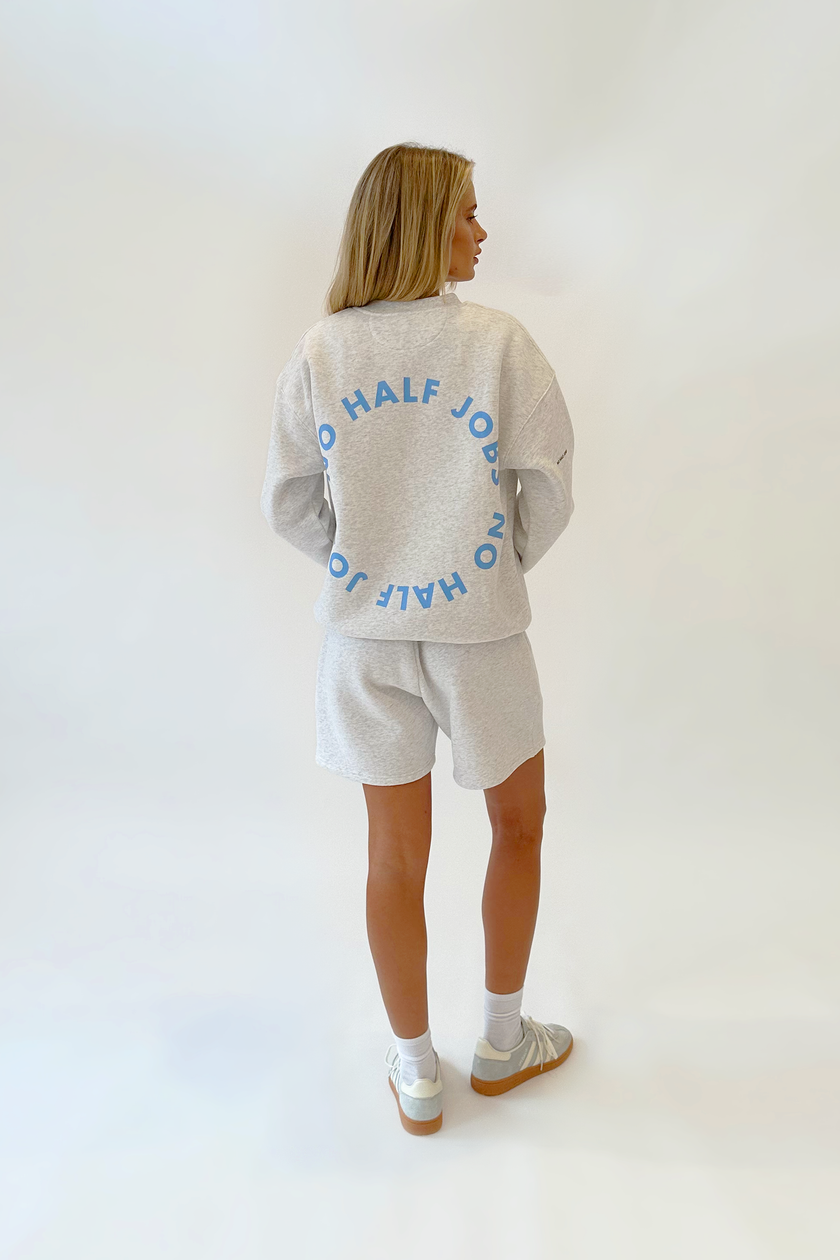 FLEECE DROP SHOULDER CREWNECK