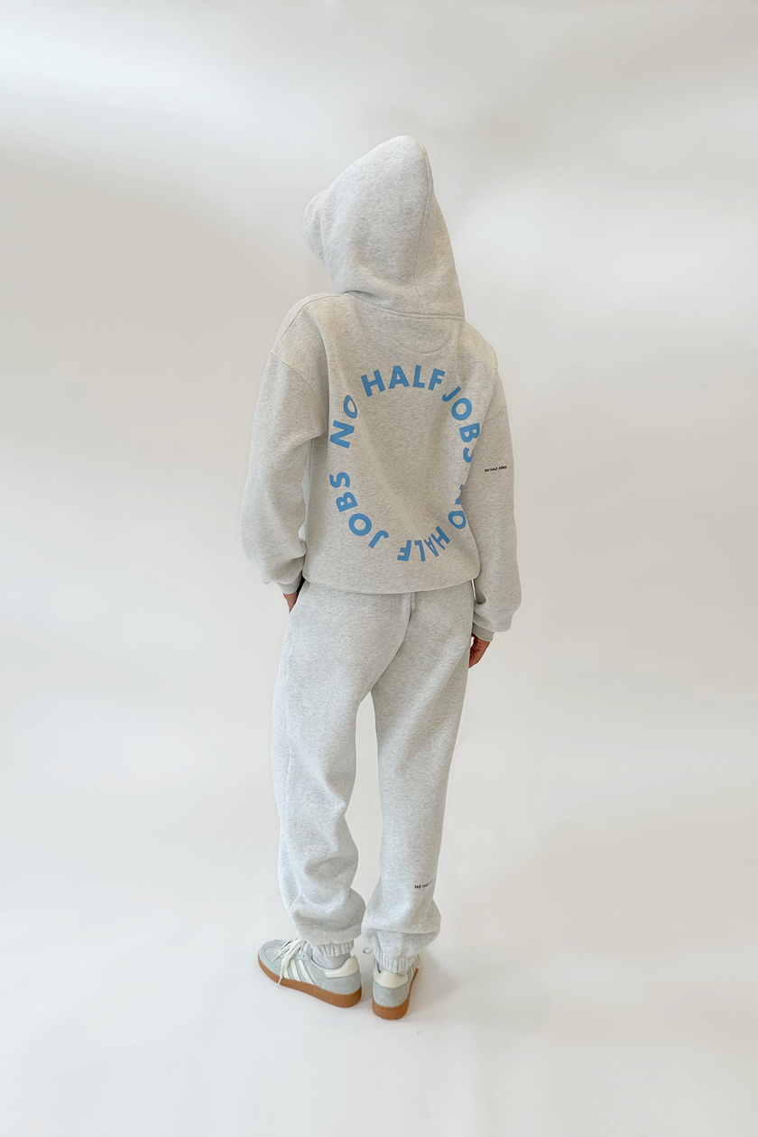 FLEECE DROP SHOULDER HOODIE