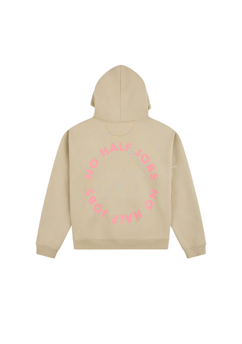 FLEECE DROP SHOULDER HOODIE