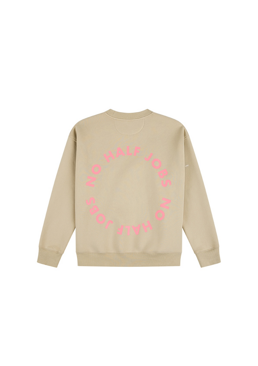 FLEECE DROP SHOULDER CREWNECK