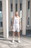 MEN’S RIBBED TANK